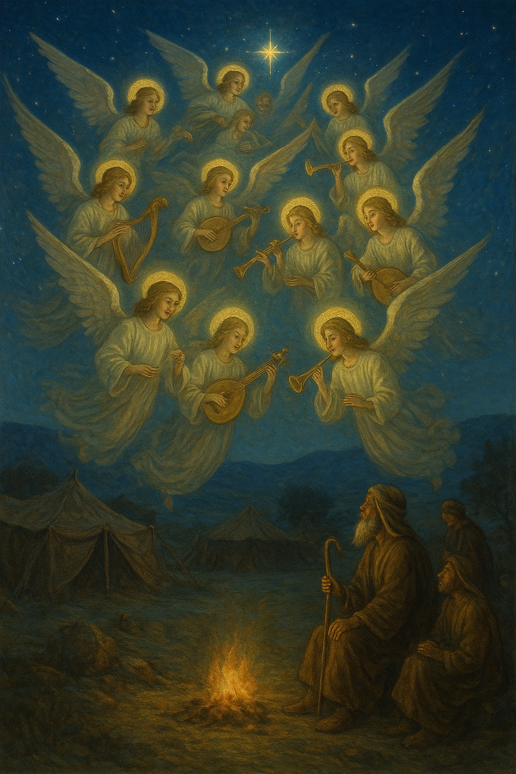 image représentatice de la chanson Escouta lus Anzel - Escoutez les Anges